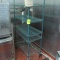 wire shelving unit, on casters, NSF