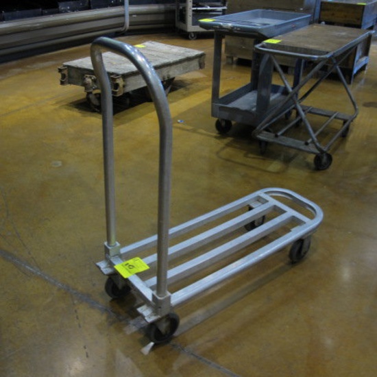 low aluminum stocking cart