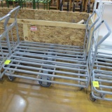 low steel stocking cart