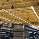 T5 fluorescent lights in store excluding Whole Body area