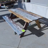 picnic tables