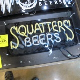 Squatters Beers neon sign