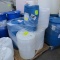 plastic barrels, assorted sizes