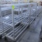 aluminum cooler racks, on casters