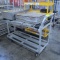 aluminum stocking cart