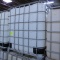330 & 275 gal plastic tanks in steel frames