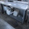 stainless demo cart w/ hand sink, water heater, reservoir, & sump