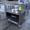 stainless demo cart w/ 120v portable power
