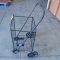 folding 4-wheel shopper's cart, new