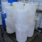 plastic barrels, assorted sizes