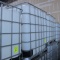 330 & 275 gal plastic tanks in steel frames