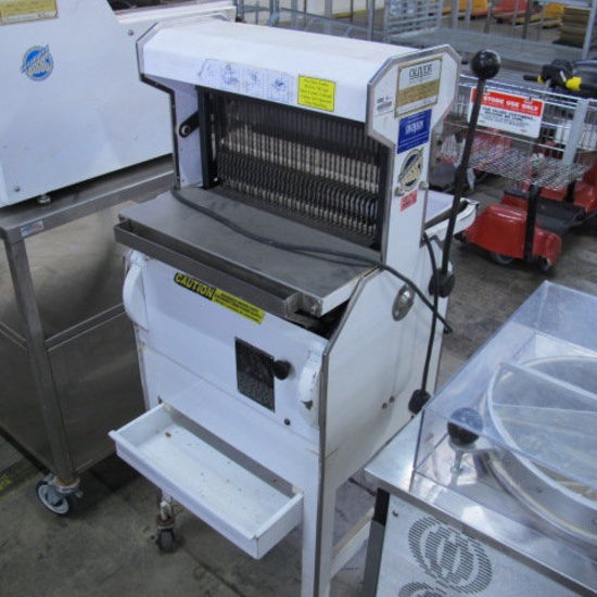 Oliver bread slicer on stand