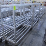 aluminum cooler racks, on casters