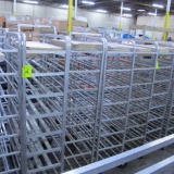 aluminum tray racks w/ trays