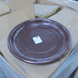 pallet of new clay saucers