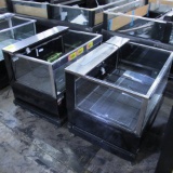 CSC showcase refrigerators w/ 3 glass sides