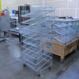 bread rack, on casters