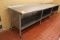 8ft Stainless Table