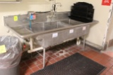 Three Compartment Sink