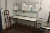 6' Polytop Table w/ Over Shelf