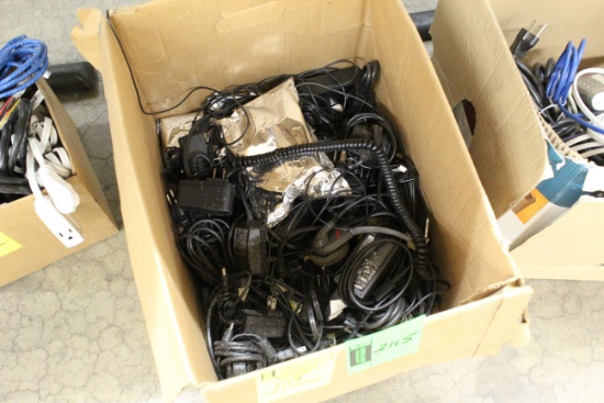 Box Of Assorted Cords