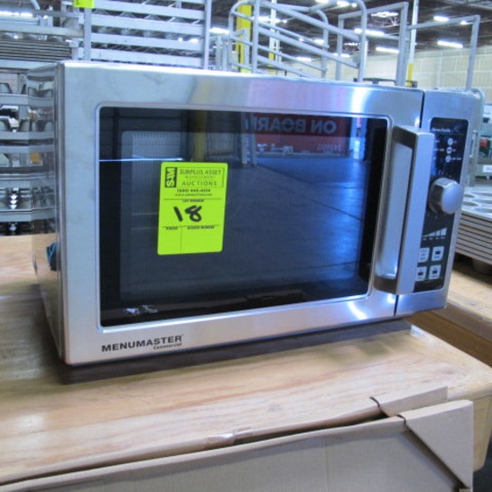 NEW 2016 Menumaster 1000w commercial microwave