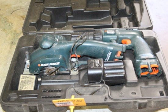 Black And Decker Drill And Saw