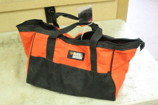 Black And Decker Bag W/ Assorted Tools