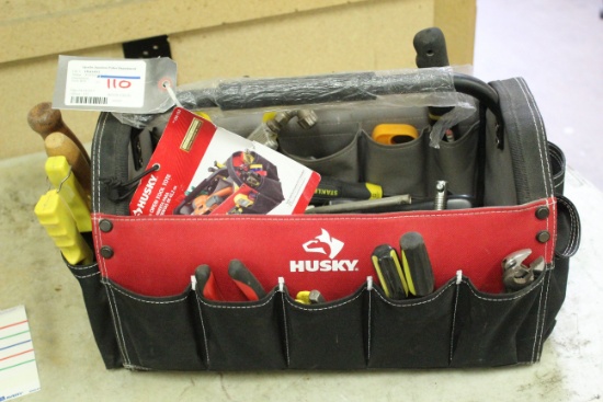Husky Tool Bag W/ Misc Items