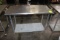 4ft Stainless Table