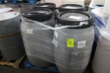 Pallet Of Plastic Barrels