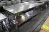 8ft Stainless Table