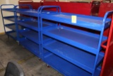 Blue Metal Stocking Carts