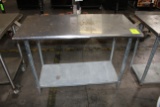 4ft Stainless Table