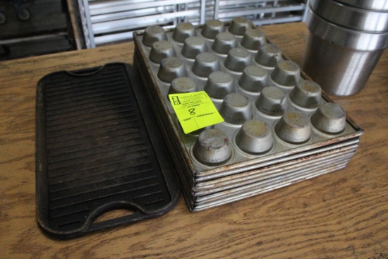 Muffin Pans And Broiling Pan