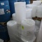 pallet of 12) plastic barrels