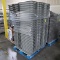 pallet of plastic tubs