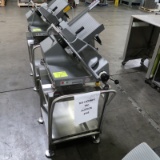 Bizerba deli slicer on stand