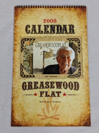 2008/2009 Greasewood Flat Calendar