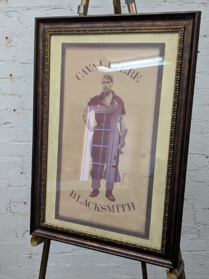 Blacksmith Poster Circa 1920