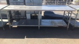 8ft Stainless Table