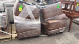 Pallets Of Leather Chairs