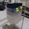 Cambro storage containers w/ lids