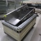 3 compartment sink w/ L drainboard,  & 2004 Hussmann freezer coffin
