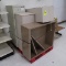 pallet of office furniture: file cabinet, bookshelf, etc.