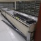 Kysor Warren single-wide coffin freezers, w/ hot gas defrost