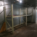 pallet racking, 2 sections