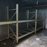 pallet racking, 3 sections