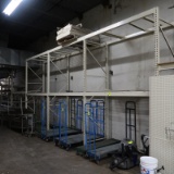 pallet racking, 6 sections