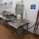 Hobart meat saw, missing side cover